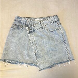 Denim Asymmetrical Women Skirt, Viral by Kelsey Kotzer on TikTok